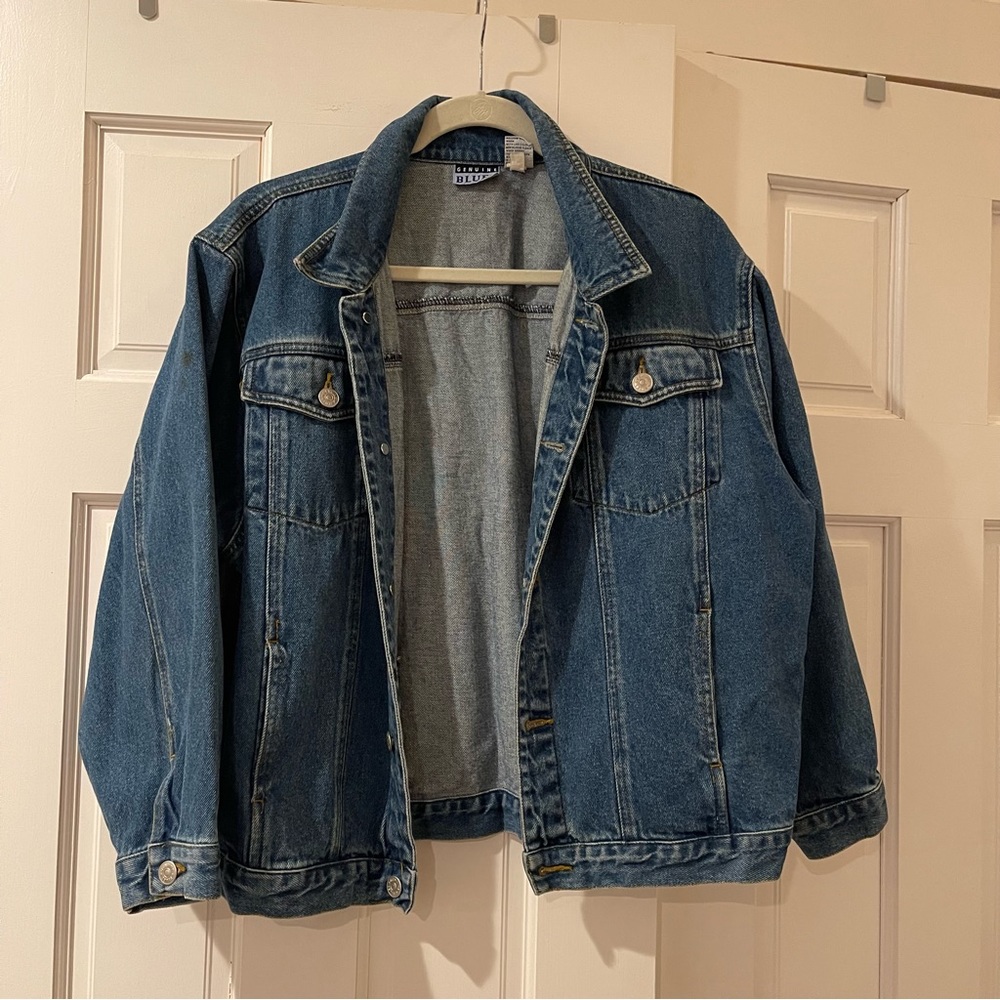 Vintage blue jean jacket